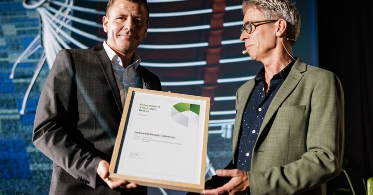 Interface gewinnt Green Product Award
