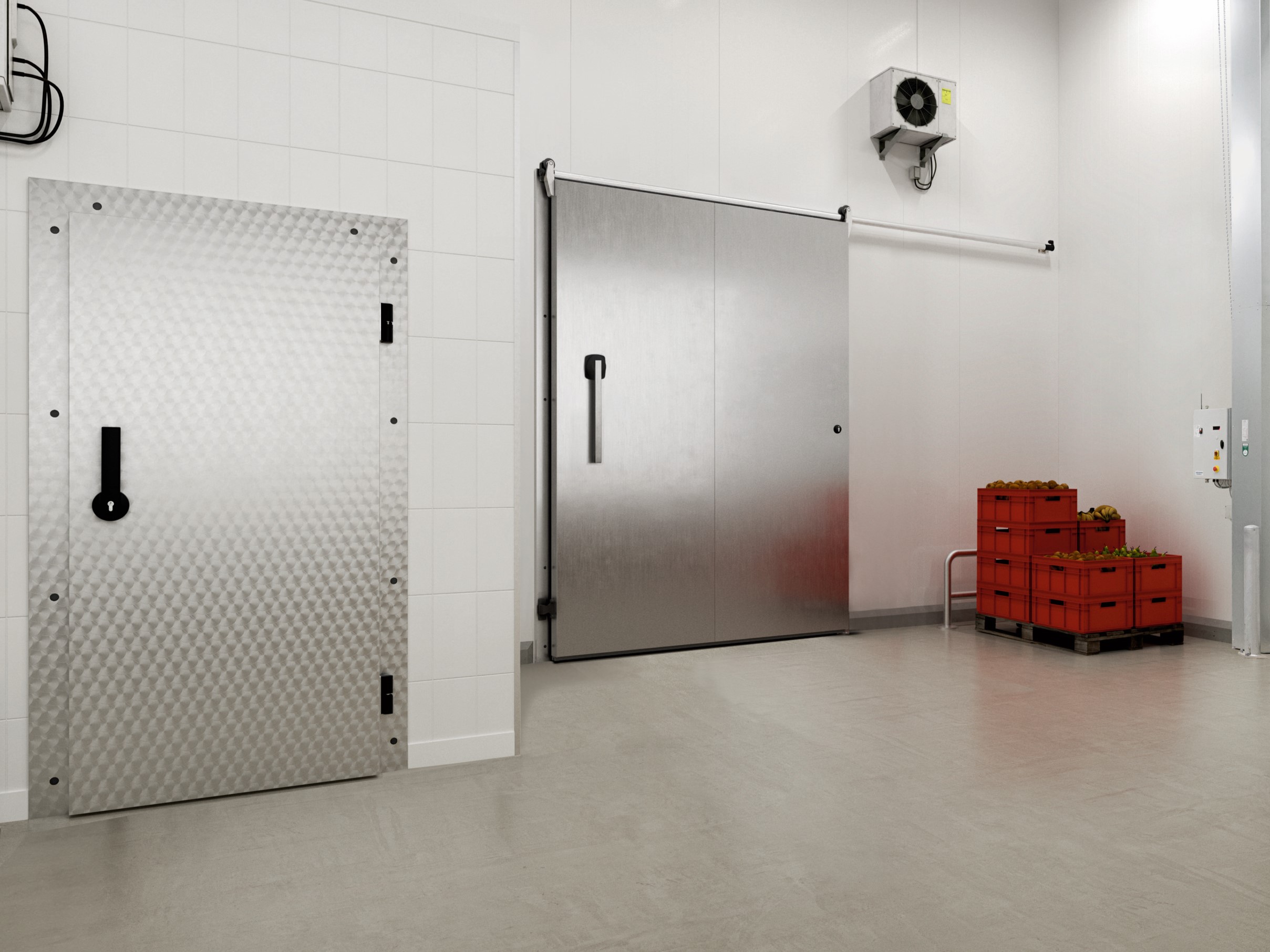 Isoliertüren für Kühl- und Gefrierräume