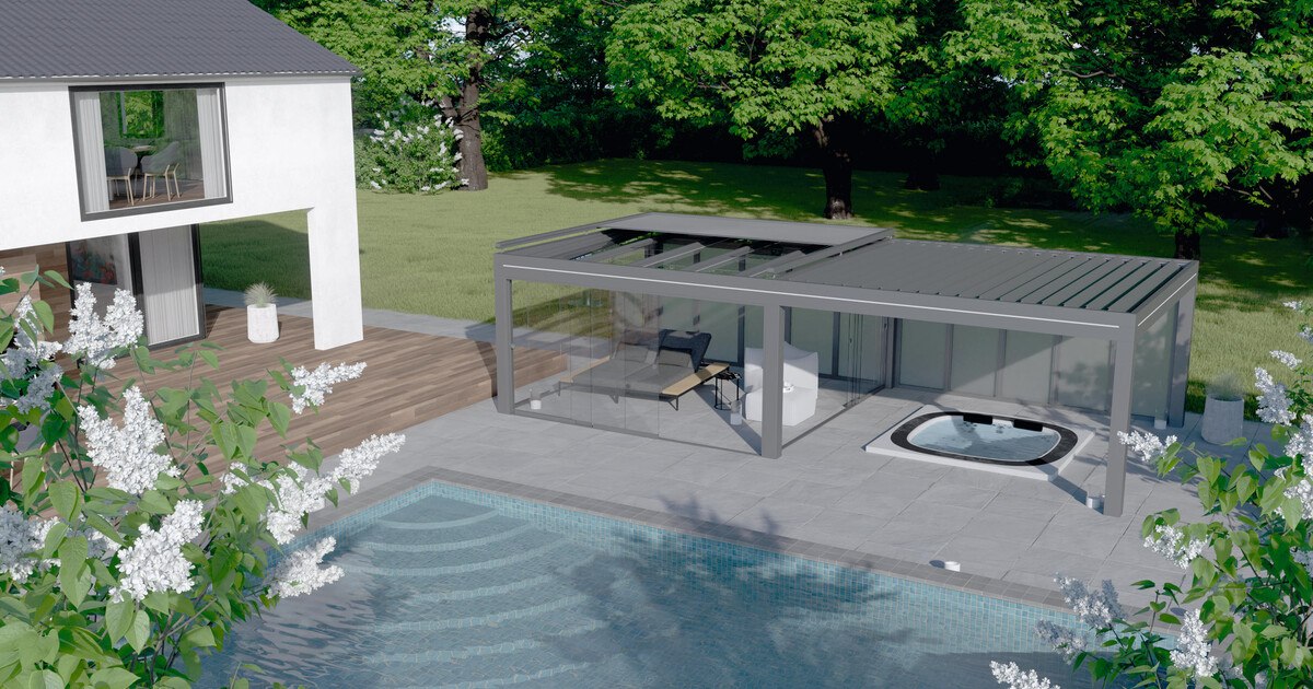 Lamellendächer frei planen