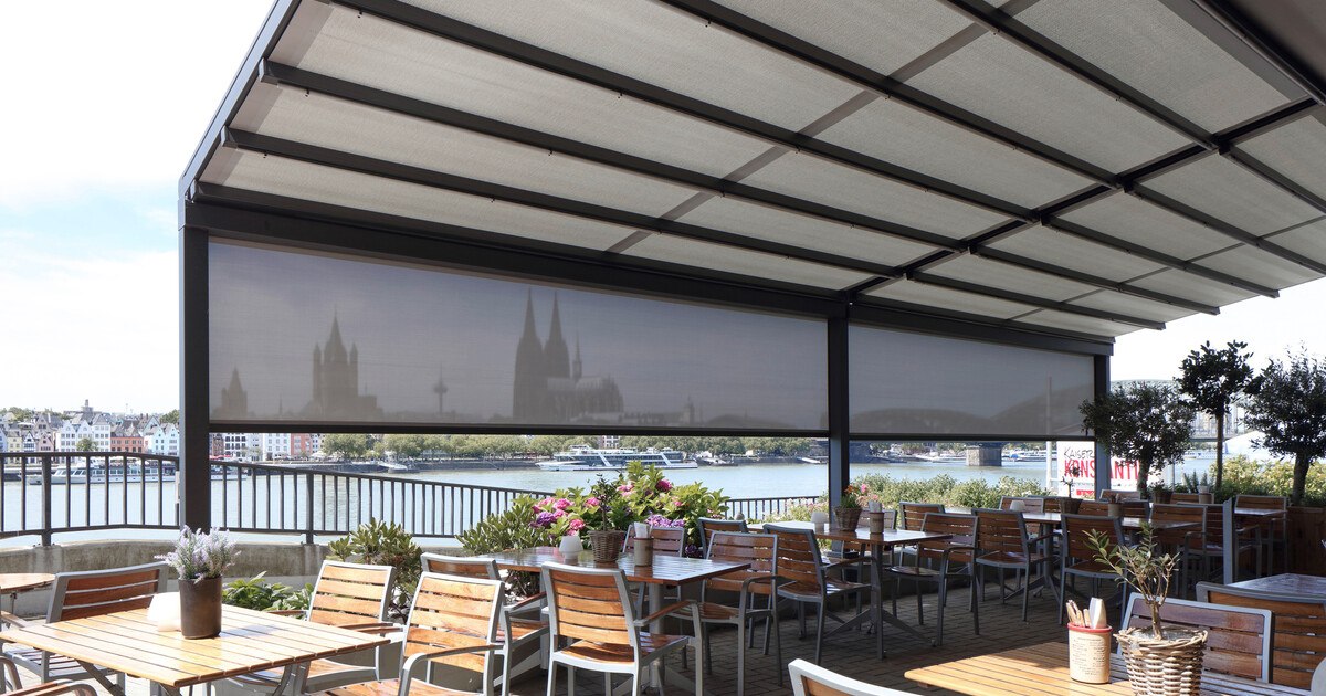 Pergolamarkise als Terrassenüberdachung