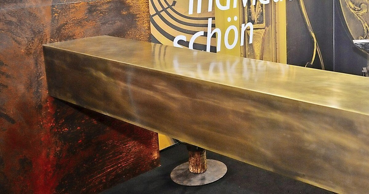 Bierkrugtresor aus Messing