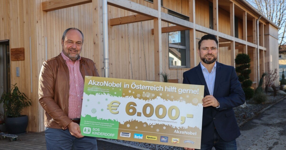 Unterstützung für SOS-Kinderdorf