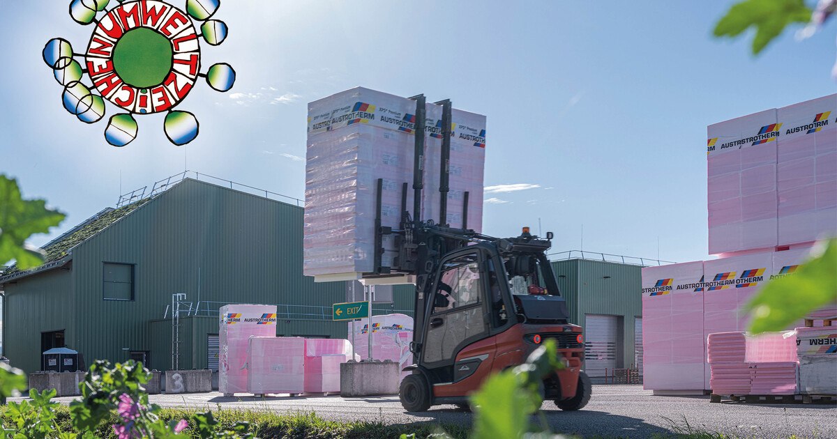 „Austrotherm XPS“ mit Umweltzeichen ausgezeichnet