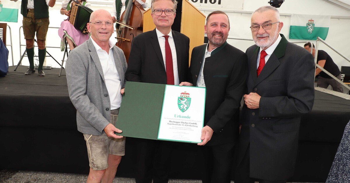 Landeswappen für Hochegger Dächer