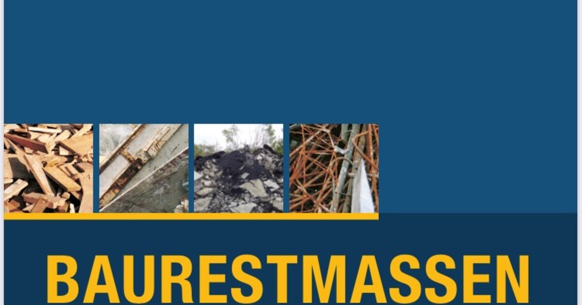 Update Broschüre „Baurestmassen“