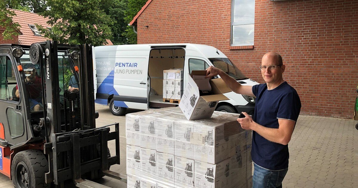 Pentair liefert 400 Kellerentwässerungspumpen