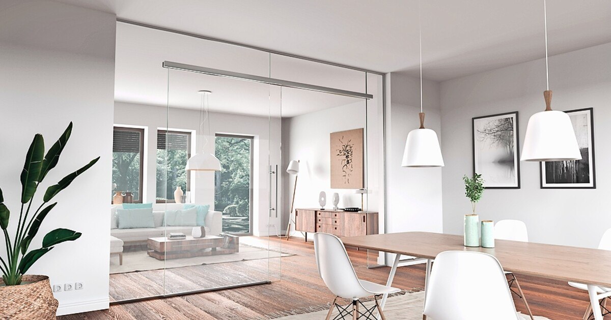 Hightech-Komplettlösung für Schiebetüren