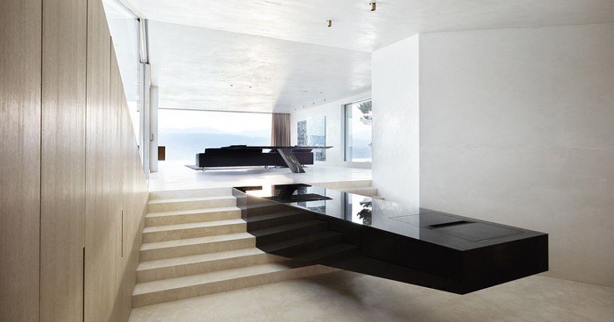 Casa Mi: Fenster wie Ferngläser zum See