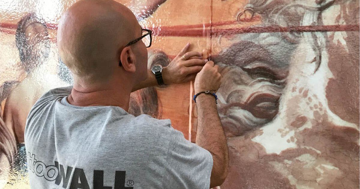 Fresken ohne großen Aufwand