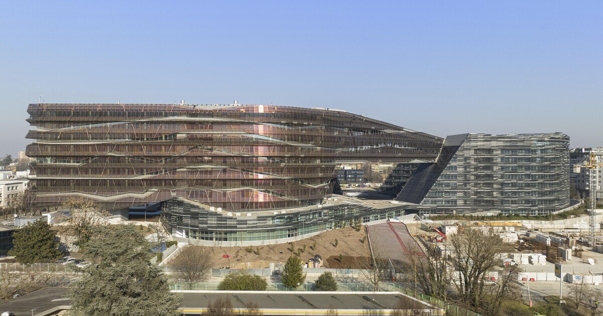 Geologisch inspirierte Architektur