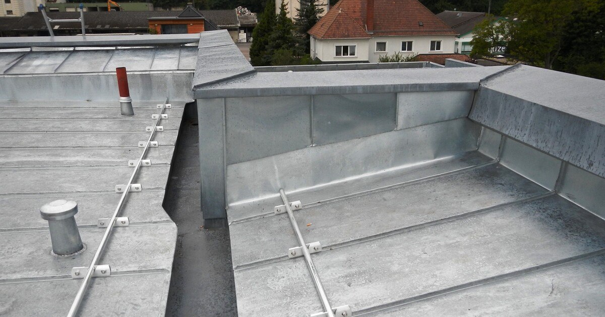 Innenliegende Dachentwässerung