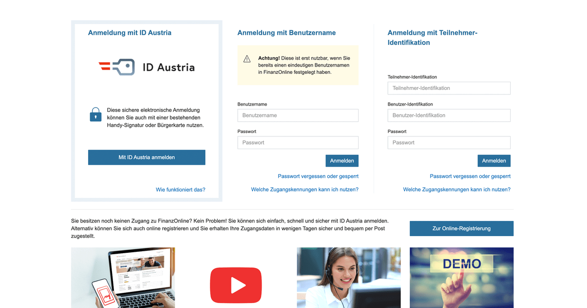 Elektronische Zustellung: FinanzOnline und Abwesenheit