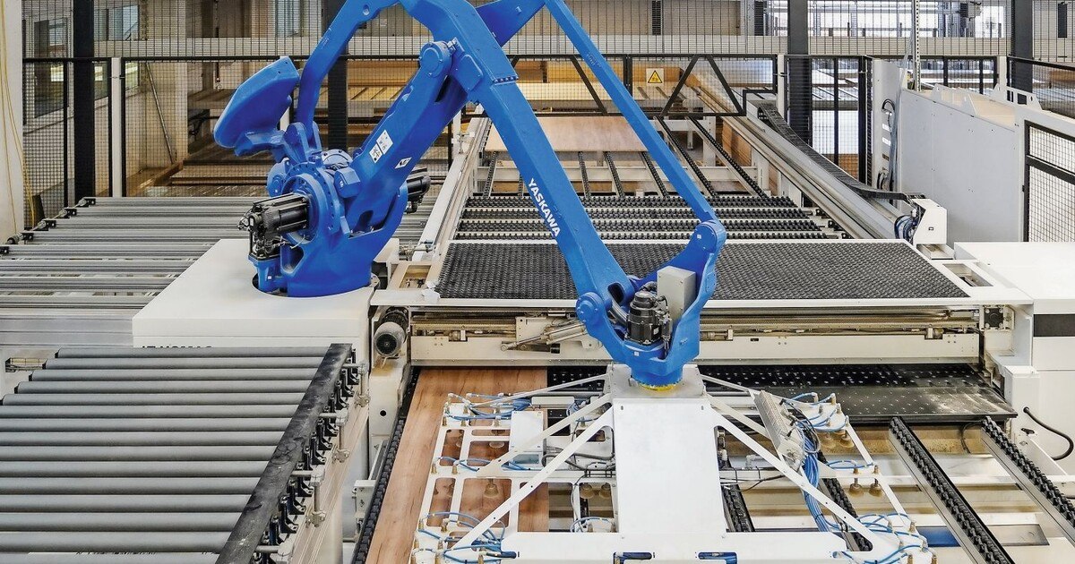 Vollautomatisierte Möbelteile-Produktion