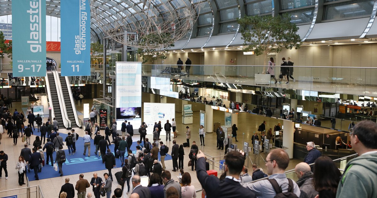 Endlich wieder glasstec live