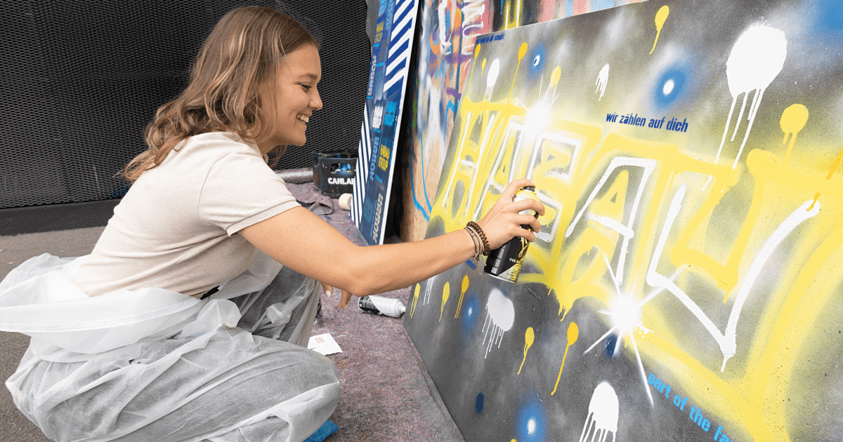 Graffiti zum Frühstück in Wien und Linz