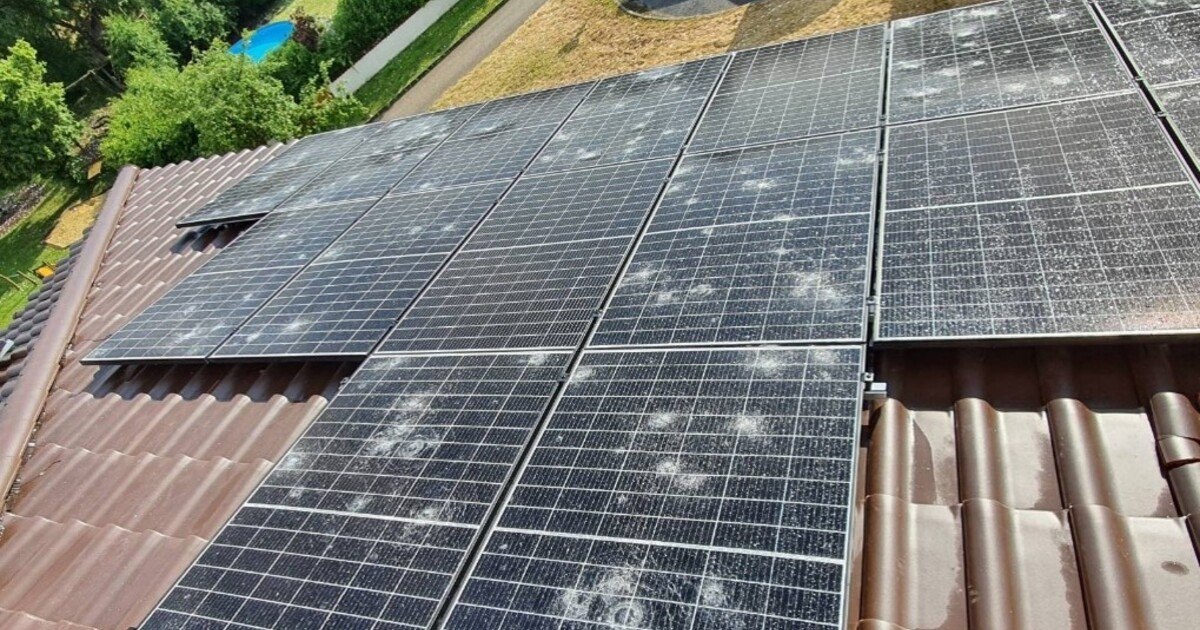 Hagelschutz für PV-Anlagen