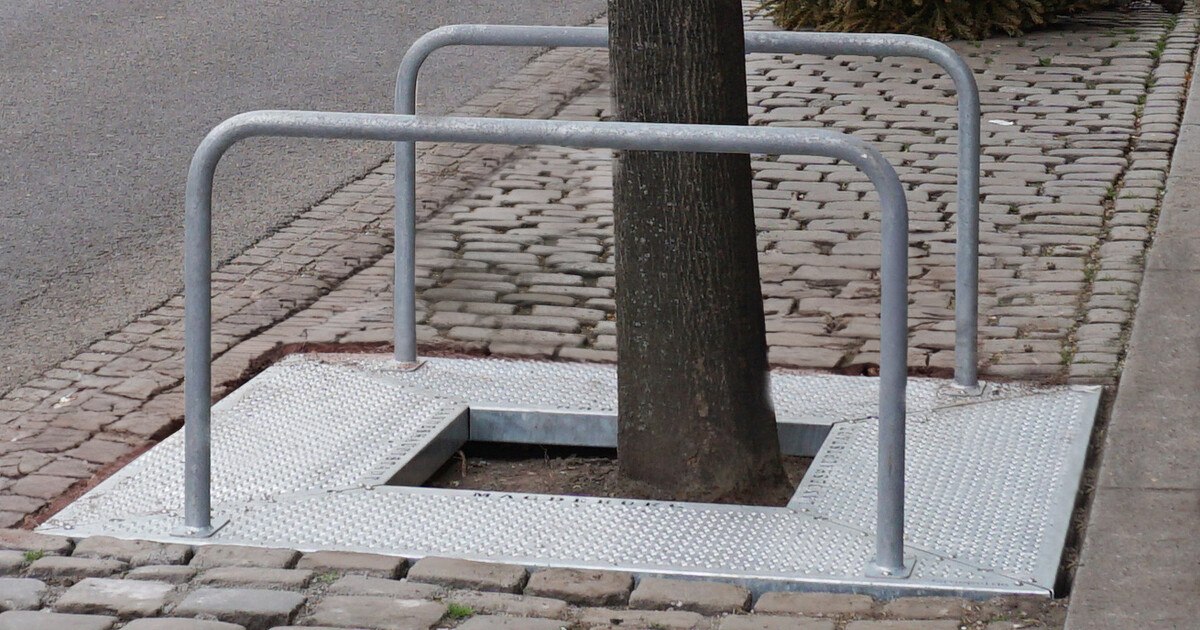 Baumschutzroste für grüne Städte