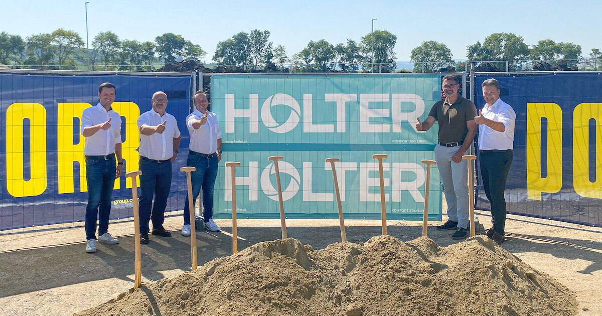 Spatenstich für das Holter Verteilzentrum