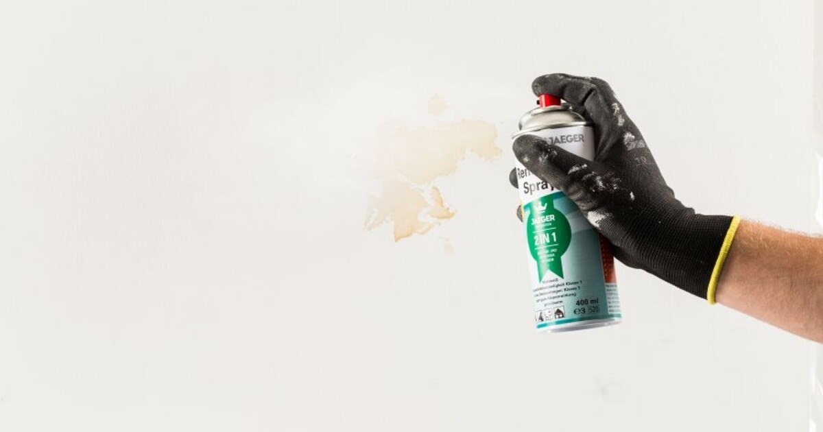 Renovierfarbe aus der Spraydose