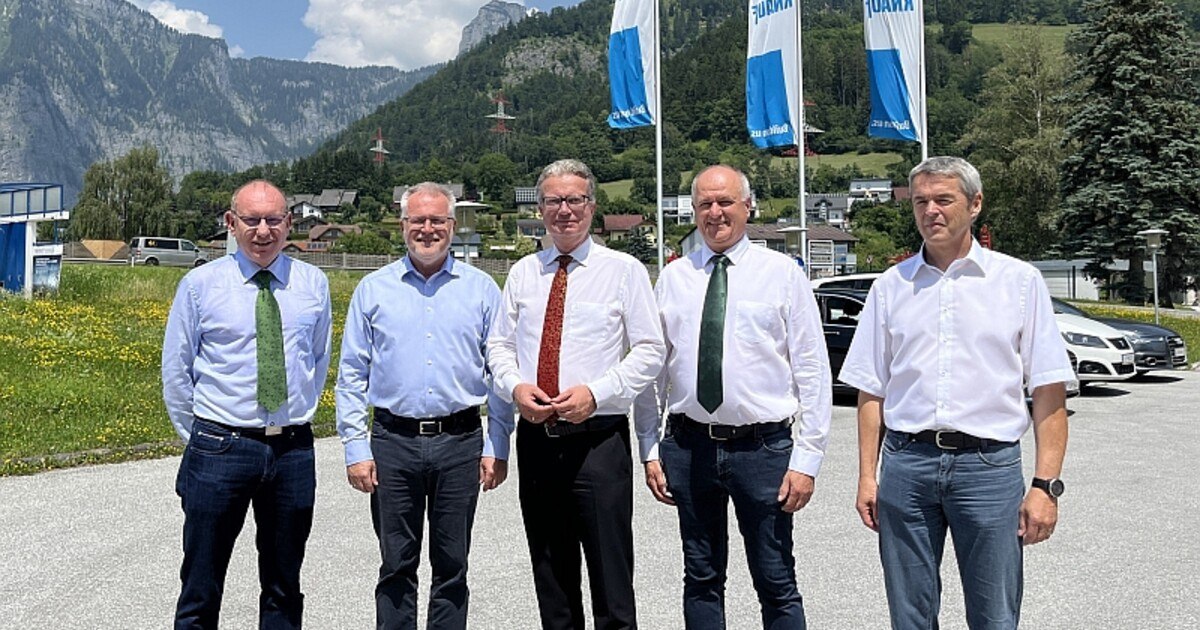 Landeshauptmann Christopher Drexler besuchte Knauf