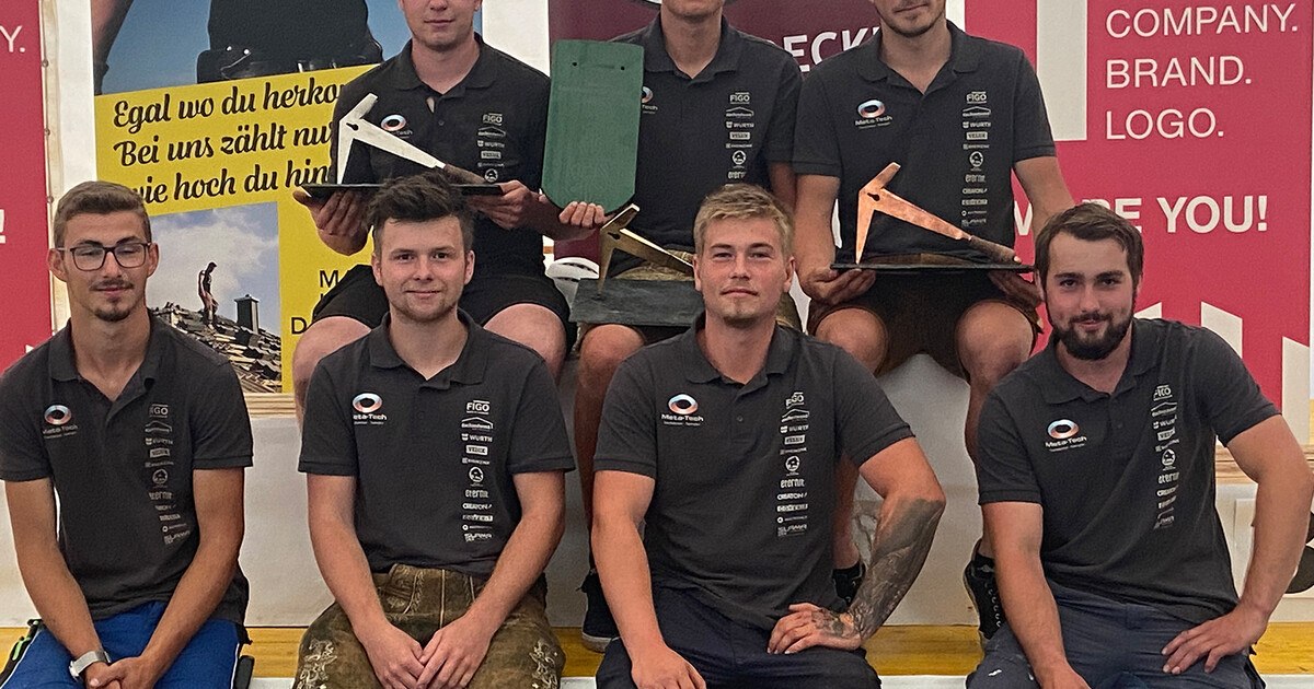 Wettkampf der besten Dachdecker und Spengler