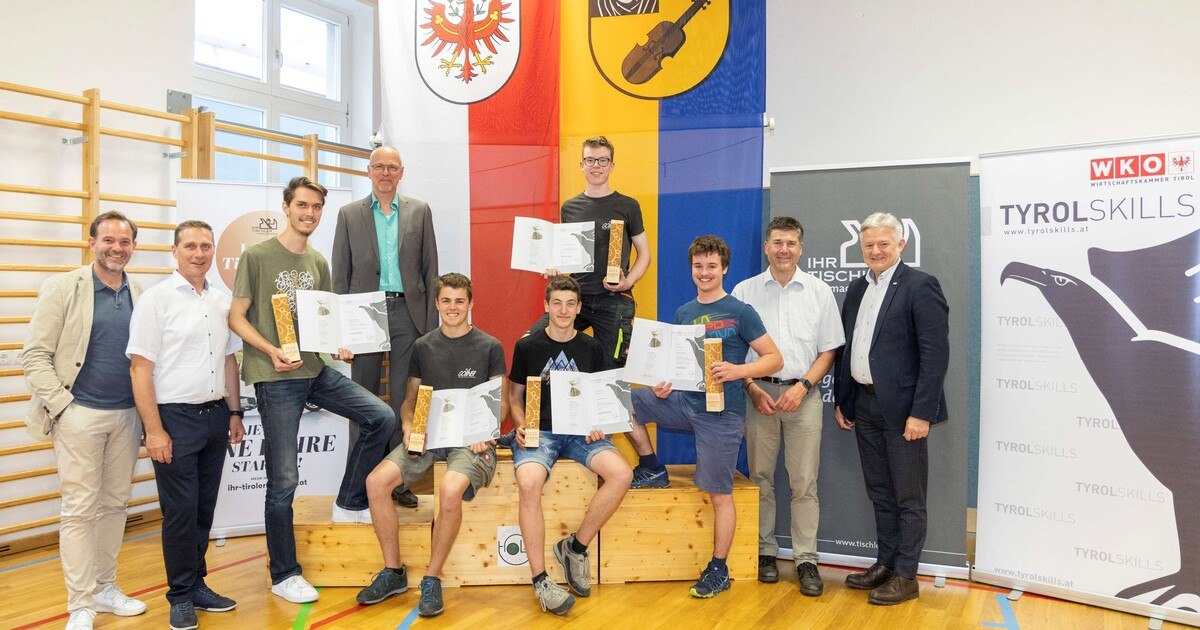 Tischler-Lehrlinge am Start