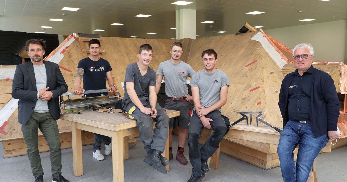 Hochkarätiger Vorarlberger Dachdecker-Nachwuchs