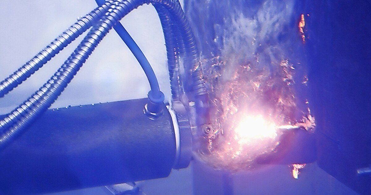 Effizienter Schweißen unter Wasser