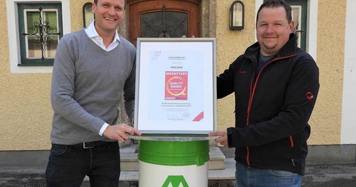 Stärkste Weiterempfehlung für Moldan