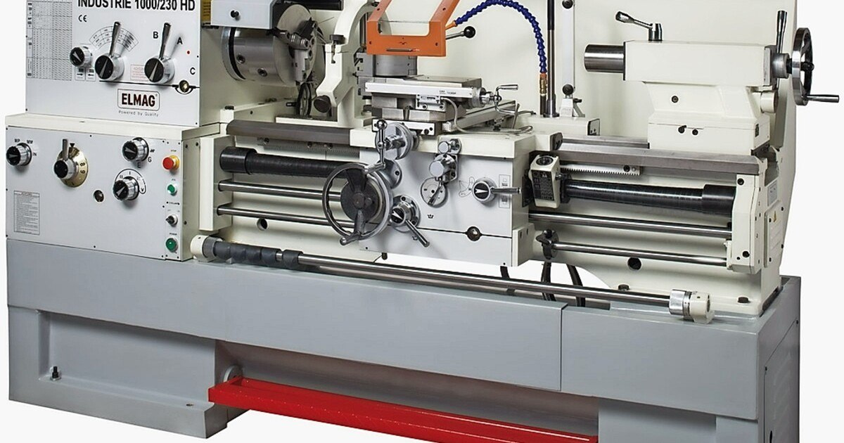 Einfache Drehmaschinen ganz groß