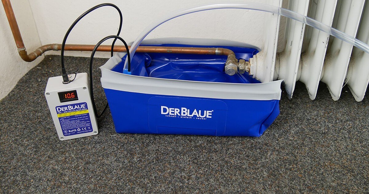 Flexible Auffangwanne statt Kübel & Co