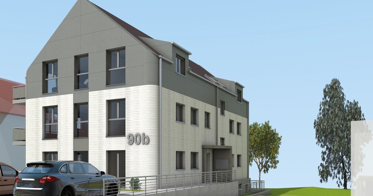 Haus aus dem Drucker