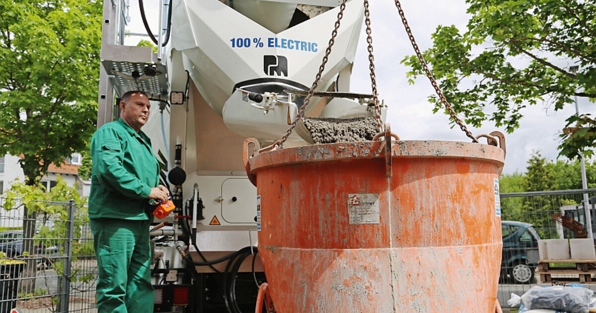 Am Weg zum grünen Betontransport