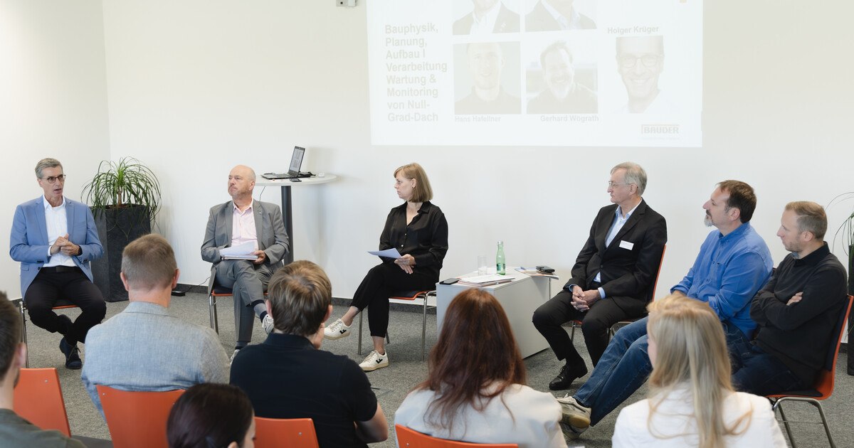 Aufbau und Wartung von Null-Grad-Dächern