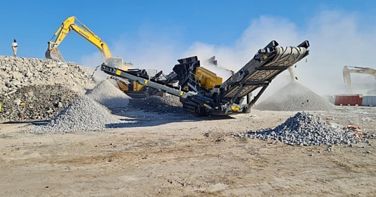 Brecher in der Wüste