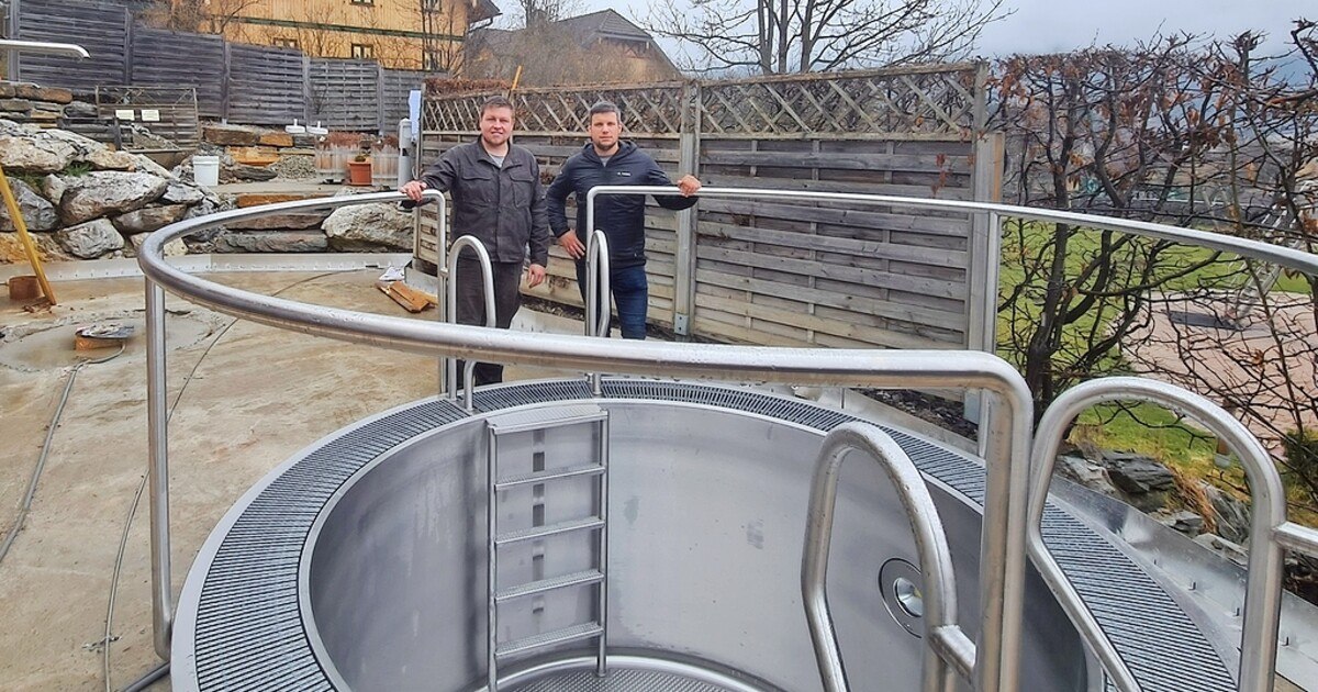 Tauchbecken für Wellnesscenter