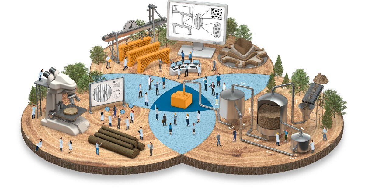 Neue Werkstoffe aus Holzspänen