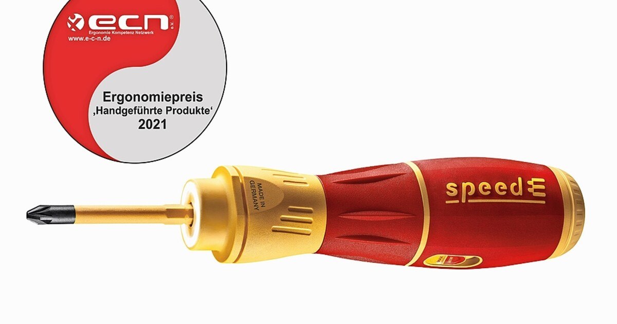 Ergonomiepreis für E-Schraubenzieher