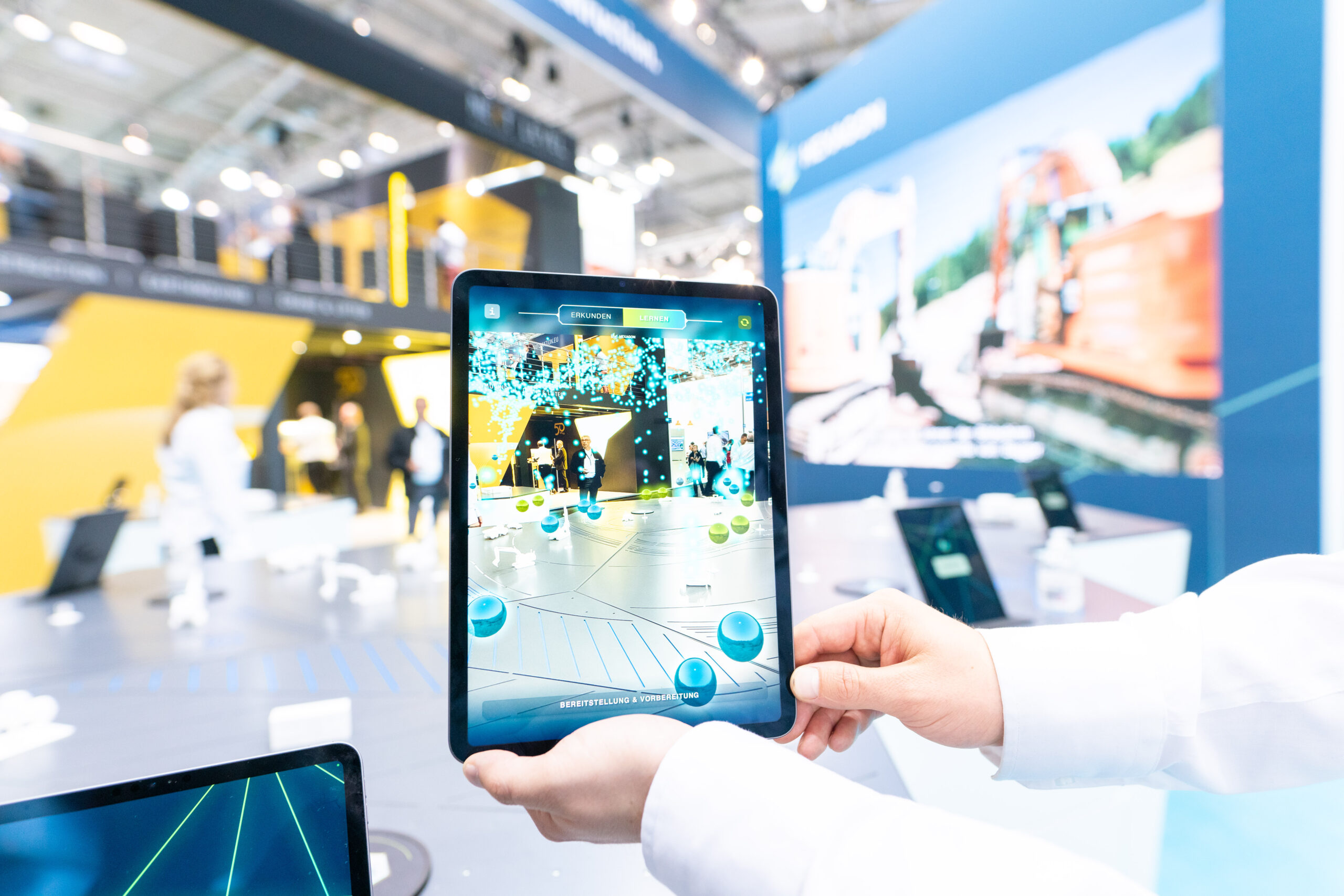 Die Vernetzung der Baumaschinen