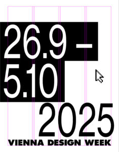 Die Kampagne der Vienna Design Week.