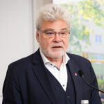 Pressenkonferenz zur Baubilanz 2024 der GBV am 9. April 2025 im Presseclub Concordia