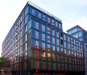 Das Tile House mit keramischer Fassade.© Niels Ole Sørense