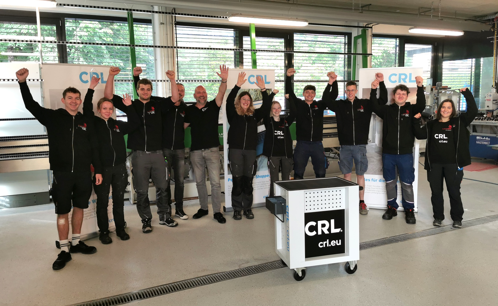 Glasbautechniker*innen trainieren für die AustrianSkills