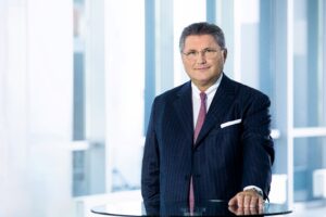 PORR CEO Karl-Heinz Strauss. Unsere neue ESG-Strategie bildet den neuesten Stand der Forschung, der technologischen Entwicklung und Regulatorik umfassend ab. © Astrid Knie