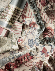 Moodboard für Highgrove by Sanderson © Sanderson