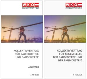Kollektivverträge für Bauangestellte und Bauarbeiter