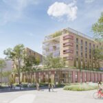 Visualisierung F9B: "Nadia & Simone - Wohnen in Bewegung!" © g.o.y.a. group of young architects / WUP architektur