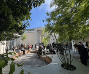 Hof des Österreich-Pavillons © Agency For Better Living / section.a