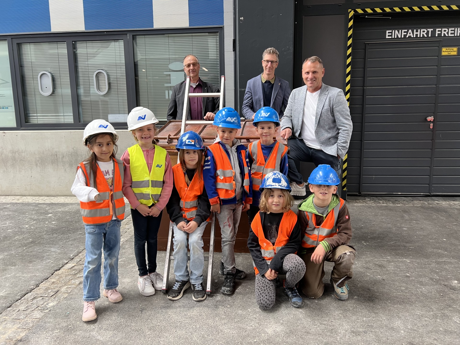 „Erlebniswelt Baustelle“ bietet Kindern Einblicke in Lehrberufe
