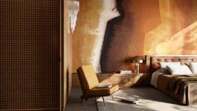 Tapete "A Ovest Del Sole" von Glamora. © Glamora